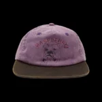 HIGH QUALITY EMBROIDERY LOGOS WASHED PURPLE SNAPBACK UNCONSTRUCTED ONE SIZE FITS MOST