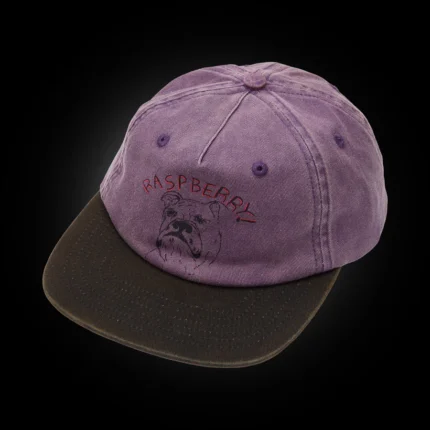 HIGH QUALITY EMBROIDERY LOGOS WASHED PURPLE SNAPBACK UNCONSTRUCTED ONE SIZE FITS MOST